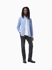 AllSaints Blue Amante Long Sleeve Shirt - Image 3 of 7