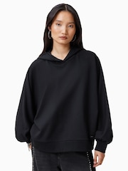 أسود - AllSaints Artia Hoodie - صورة 3 من 5