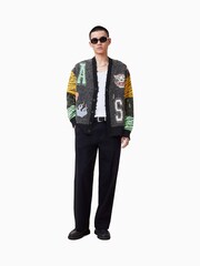 AllSaints Grey Akki Cardigan - Image 4 of 9
