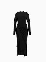 AllSaints Black Rivi Dress - Image 7 of 7