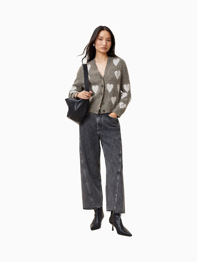 AllSaints Brown Amora Cardigan - Image 5 of 7