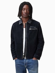 AllSaints Grey Rothwell Corduroy Jacket - Image 1 of 8