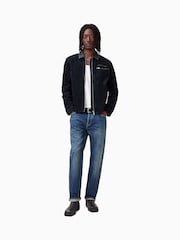 AllSaints Grey Rothwell Corduroy Jacket - Image 3 of 8