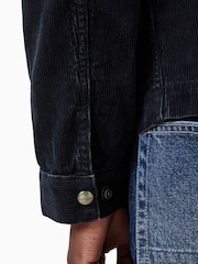 AllSaints Grey Rothwell Corduroy Jacket - Image 7 of 8