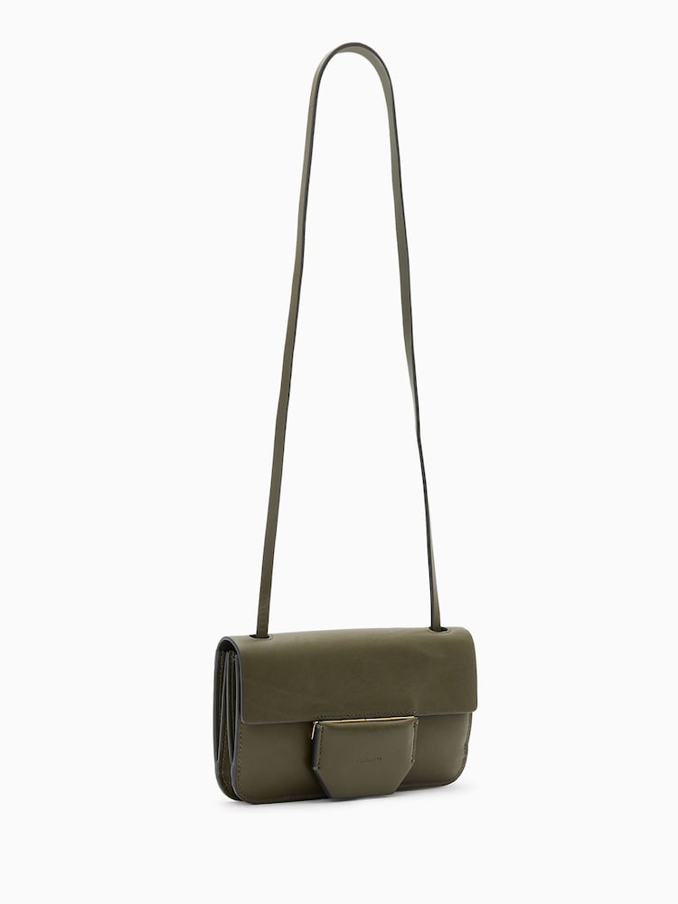 أخضر - AllSaints Ann Crossbody Bag - صورة 2 من 5