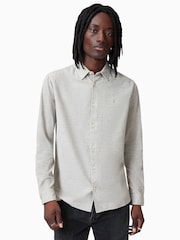 AllSaints Black Lorella Long Sleeve Shirt - Image 1 of 7