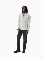 AllSaints Black Lorella Long Sleeve Shirt - Image 4 of 7
