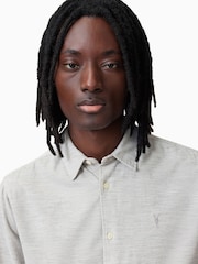 AllSaints Black Lorella Long Sleeve Shirt - Image 5 of 7