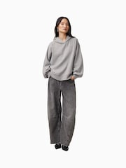 رمادي - AllSaints Artia Hoodie - صورة 3 من 6