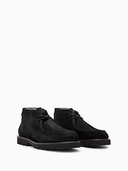 Черный - AllSaints Skiff Suede Boots - Image 2 of 4