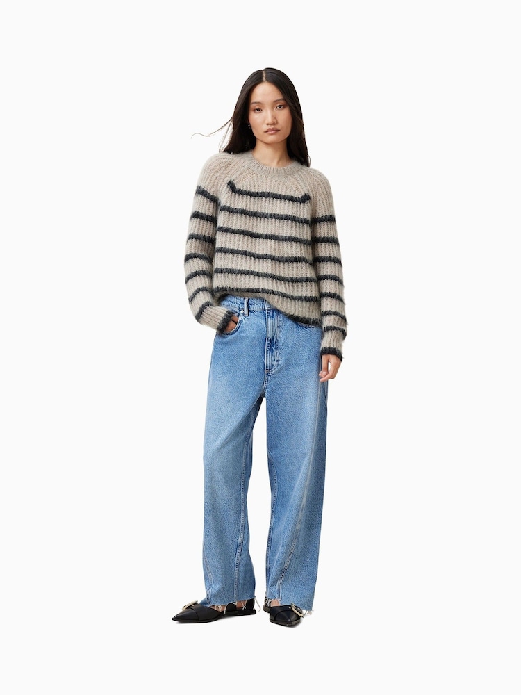 AllSaints Brown Riga Jumper - Image 2 of 6