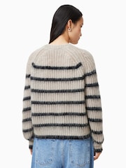 AllSaints Brown Riga Jumper - Image 4 of 6