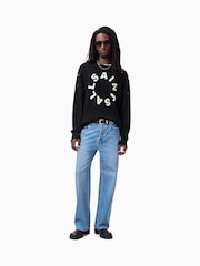 AllSaints Black Diageo Crew Jumper - Image 1 of 6