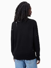 AllSaints Black Diageo Crew Jumper - Image 5 of 6