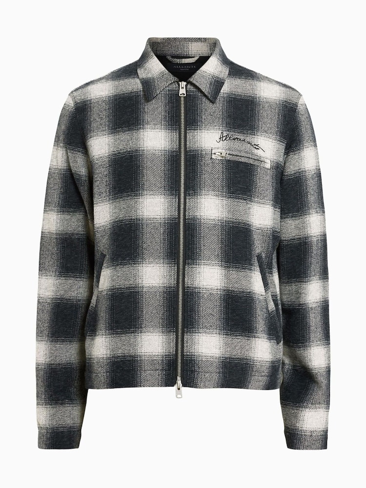 AllSaints Black Ellis Jacket - Image 7 of 7 AllSaints Black Ellis Jacket - Image 7 of 7