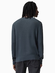 AllSaints Blue Aspen Crew Jumper - Image 2 of 7