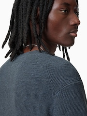 AllSaints Blue Aspen Crew Jumper - Image 5 of 7