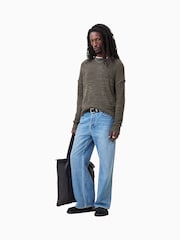 AllSaints Brown Chillion Crew Jumper - Image 3 of 9