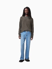 AllSaints Brown Chillion Crew Jumper - Image 7 of 9