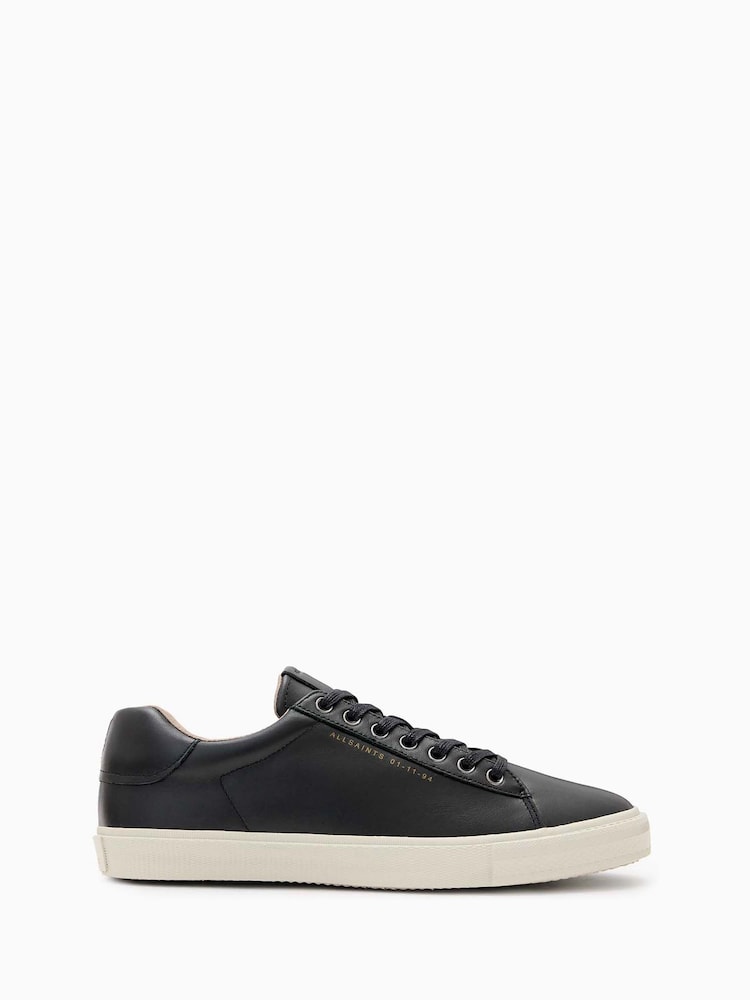 AllSaints Black Brody Low Top - Image 1 of 5