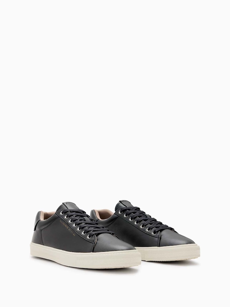 AllSaints Black Brody Low Top - Image 2 of 5
