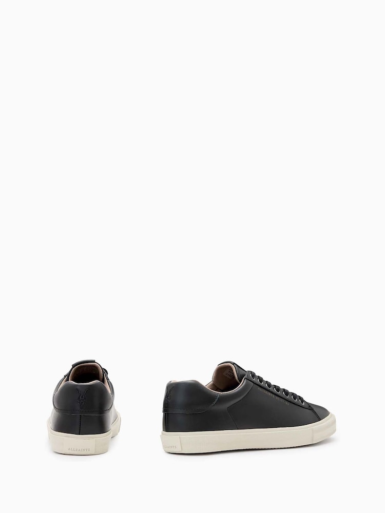 AllSaints Black Brody Low Top - Image 3 of 5