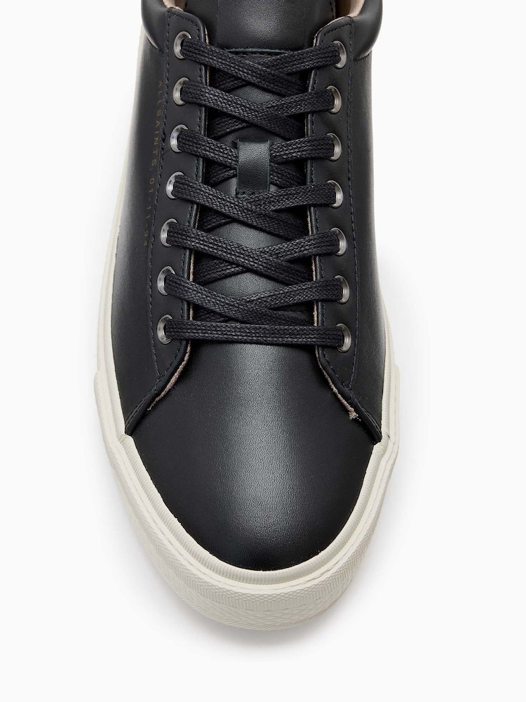 AllSaints Black Brody Low Top - Image 5 of 5