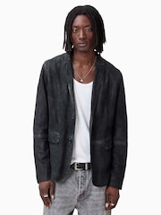 AllSaints Blue Monet Blazer - Image 1 of 8
