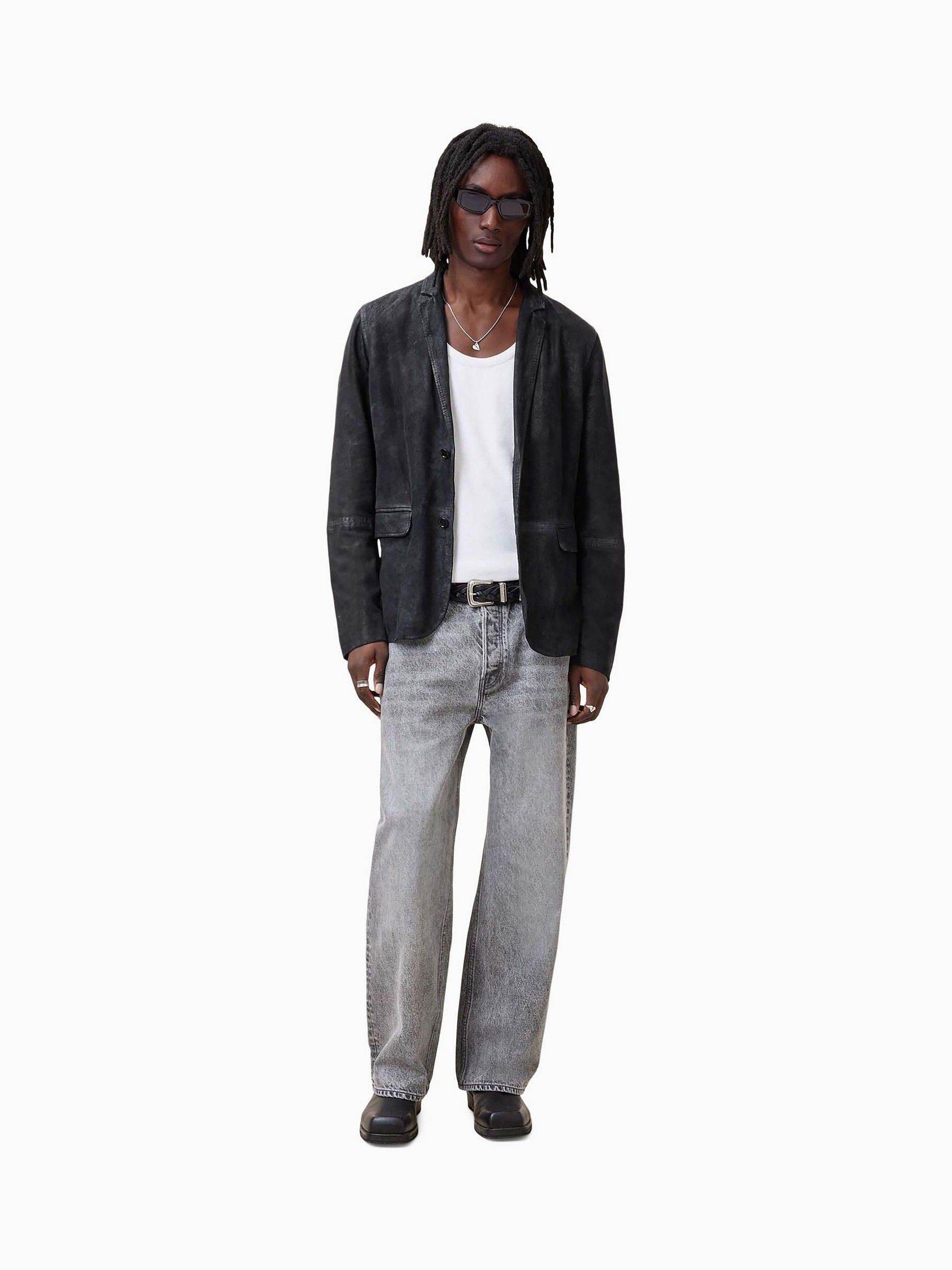 Buy AllSaints Blue Monet Blazer from Next USA