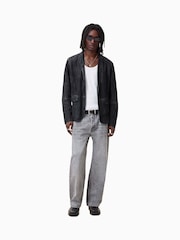 AllSaints Blue Monet Blazer - Image 3 of 8