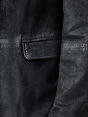 AllSaints Blue Monet Blazer - Image 7 of 8