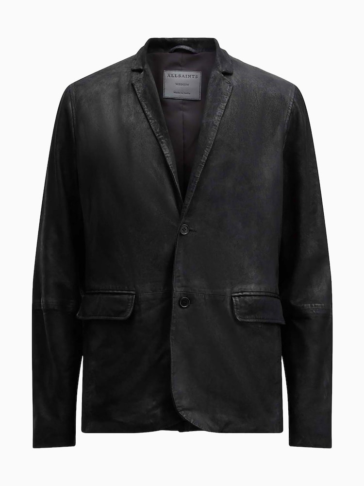 AllSaints Blue Monet Blazer - Image 8 of 8