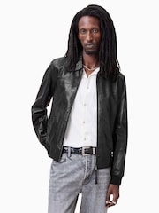 AllSaints Black Gen Jacket - Image 1 of 7
