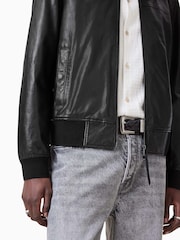 AllSaints Black Gen Jacket - Image 3 of 7