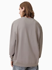 AllSaints Brown Biggy Crew Jumper - Image 2 of 5