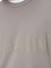 AllSaints Brown Biggy Crew Jumper - Image 5 of 5
