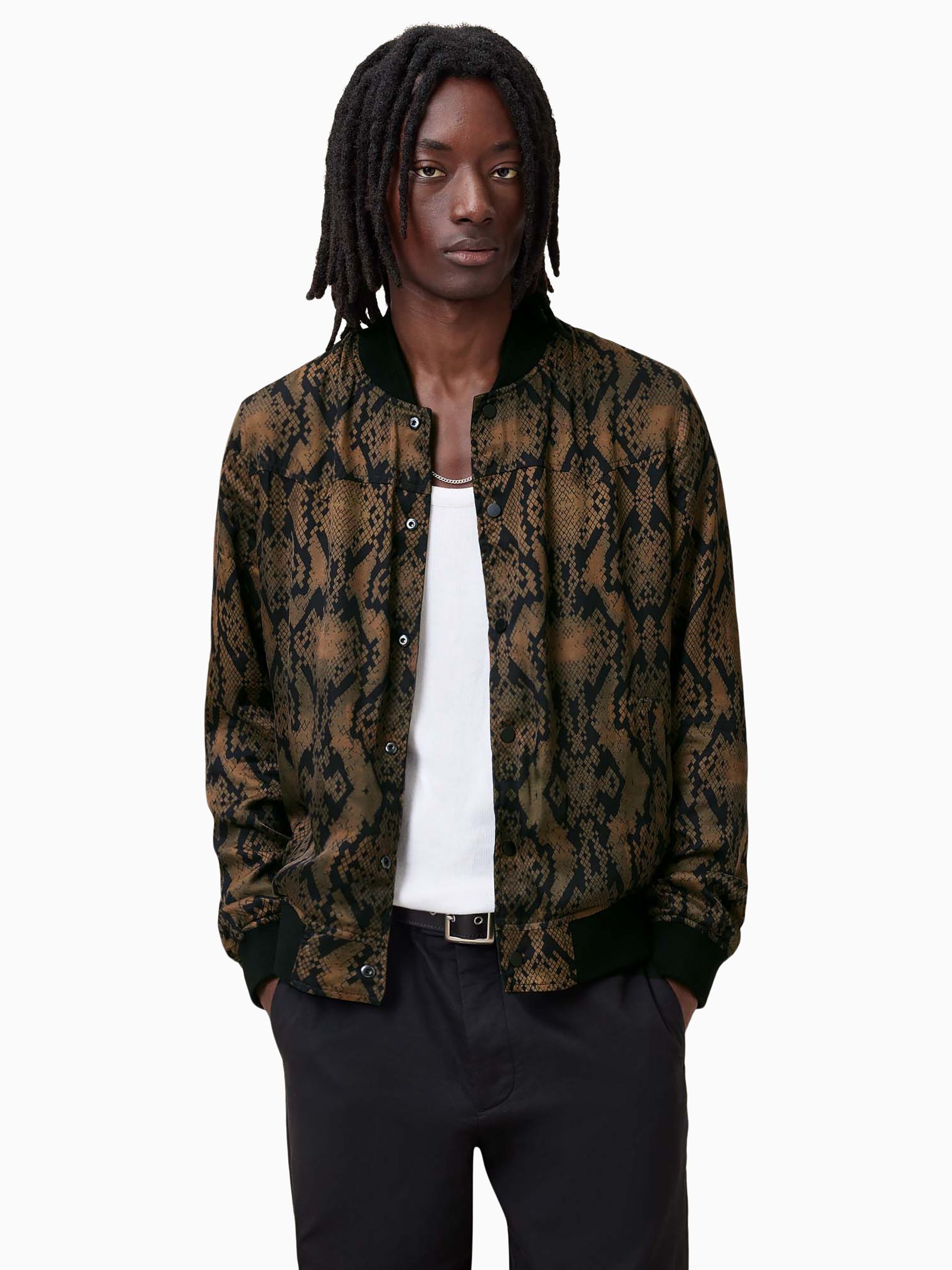 Buy AllSaints Black Soundview Bomber Jacket from Next USA