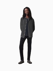 AllSaints Grey Lorella Long Sleeve Shirt - Image 2 of 3