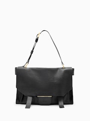 AllSaints Black Ursa Grain Bags - Image 1 of 7