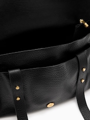 AllSaints Black Ursa Grain Bags - Image 2 of 7