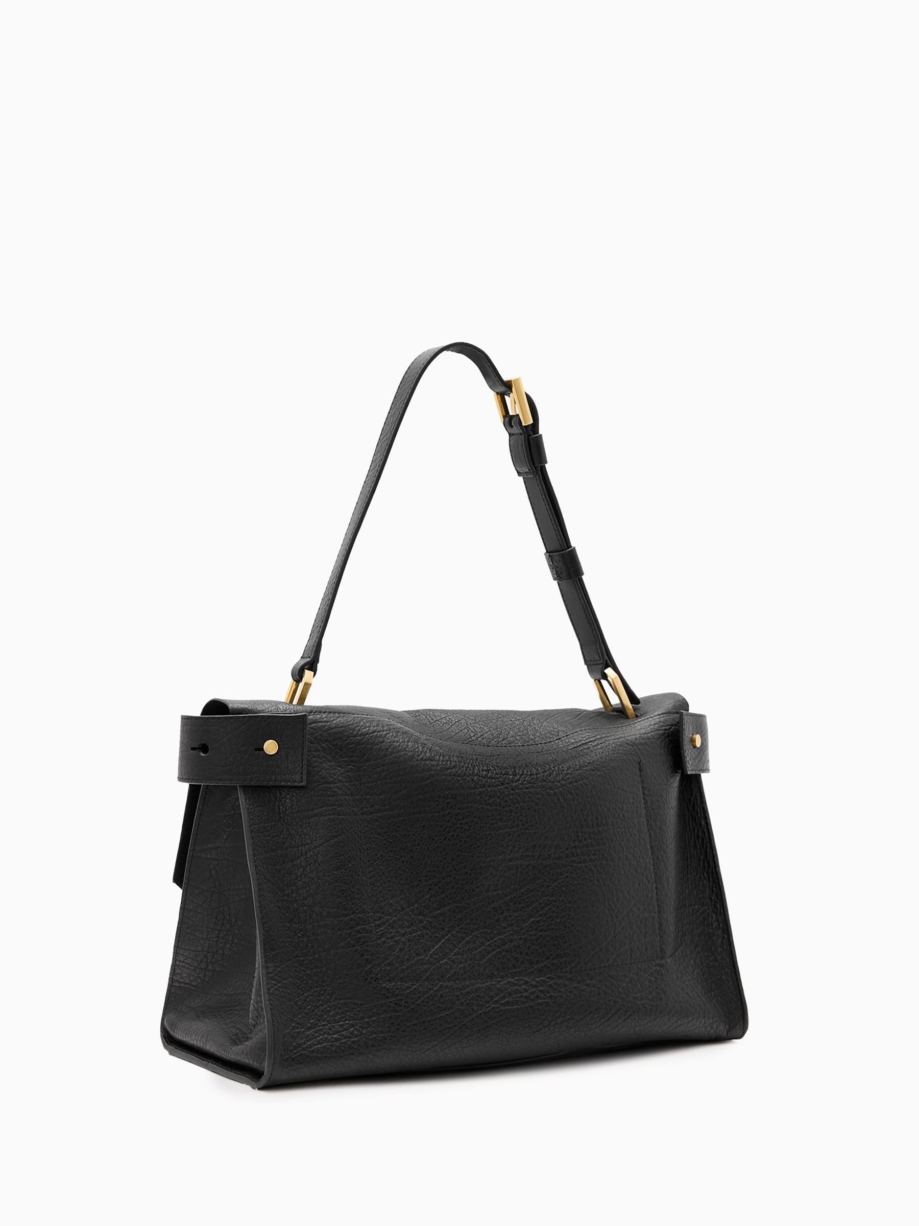 Buy AllSaints Black Ursa Grain Bags from Next USA