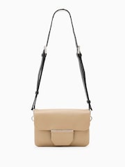 AllSaints Brown Jupiter Cross-Body Bag - Image 1 of 5