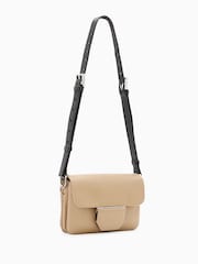 AllSaints Brown Jupiter Cross-Body Bag - Image 3 of 5