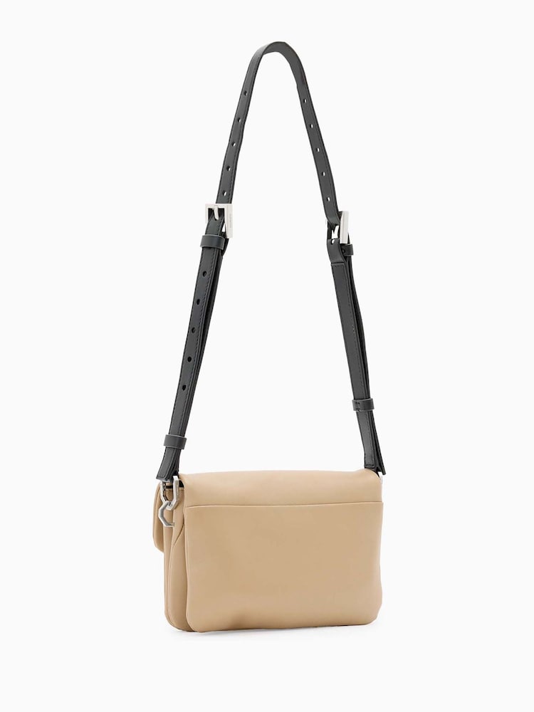 AllSaints Brown Jupiter Cross-Body Bag - Image 5 of 5