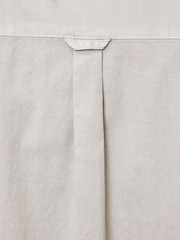 AllSaints Grey Light Hawthorne Long Sleeve Shirt - Image 7 of 7
