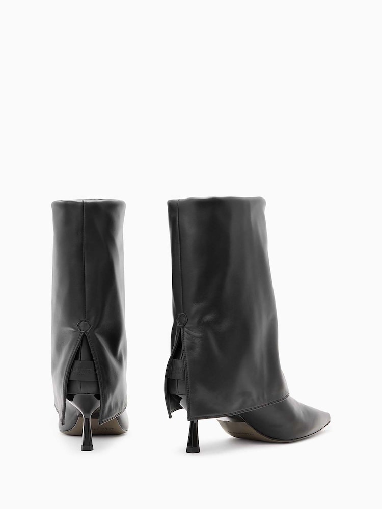 AllSaints Black Odyssey Low Boots - Image 2 of 4