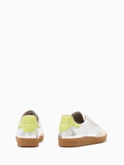AllSaints Silver Thelma Met Sneakers - Image 3 of 5