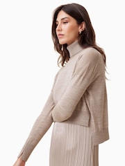 AllSaints Brown Vittoria Dress - Image 2 of 7