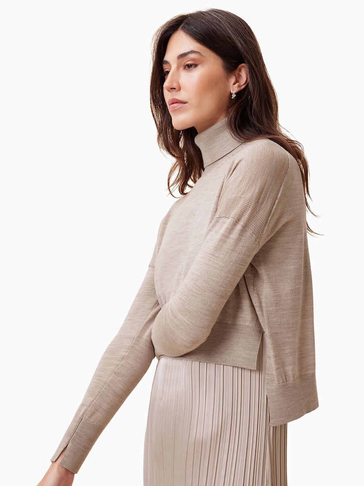 AllSaints Brown Vittoria Dress - Image 2 of 7 AllSaints Brown Vittoria Dress - Image 2 of 7