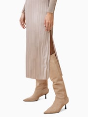 AllSaints Brown Vittoria Dress - Image 3 of 7